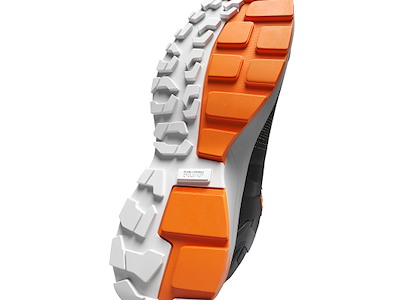 Sikkerhedssko Solid Gear sort/orange 