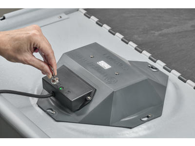 Varmelampe, veng stage heater