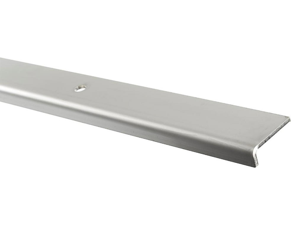 Vinkelskinne rustfri 200 cm