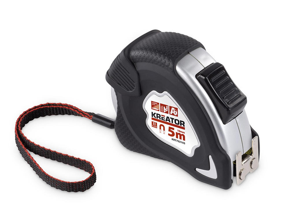 Målebånd, 5 m, kreator