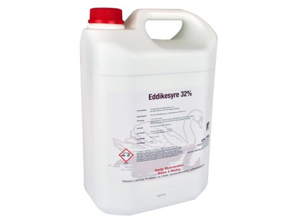 Eddikesyre 32% 5 liter