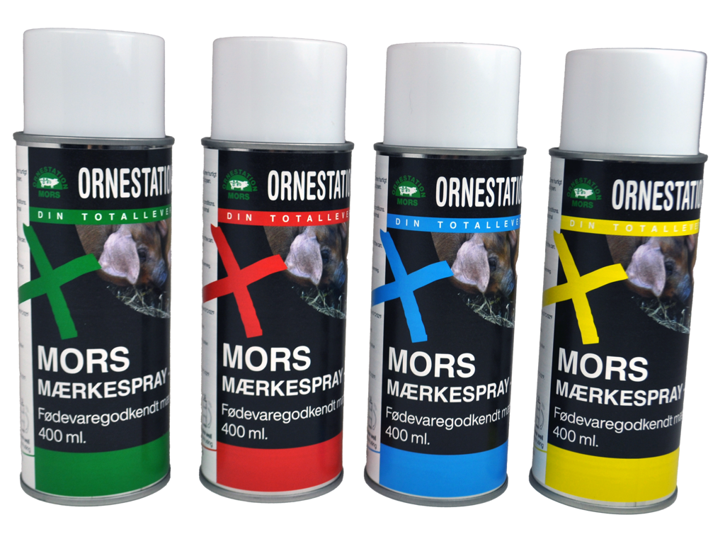 Mærkespray fødevaregodkendt 400 ml 12 stk 