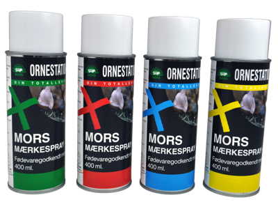 Mærkespray fødevaregodkendt 400 ml 12 stk 