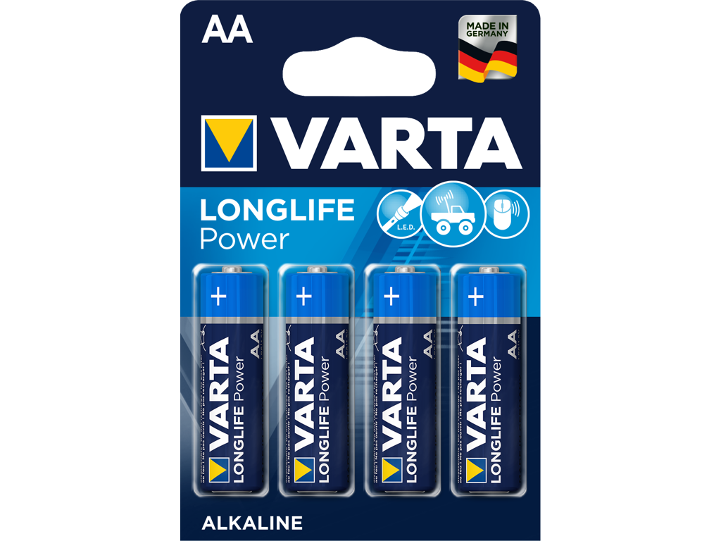 Battery varta high energy size: aa 4 pcs