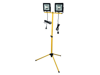 Arbejdslampe, led, 2 x 30 w