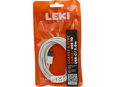 Charging cable, USB-A to USB-C