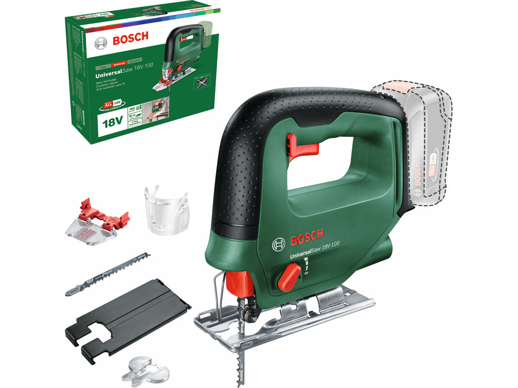 Stiksav bosch, akku, u/batteri