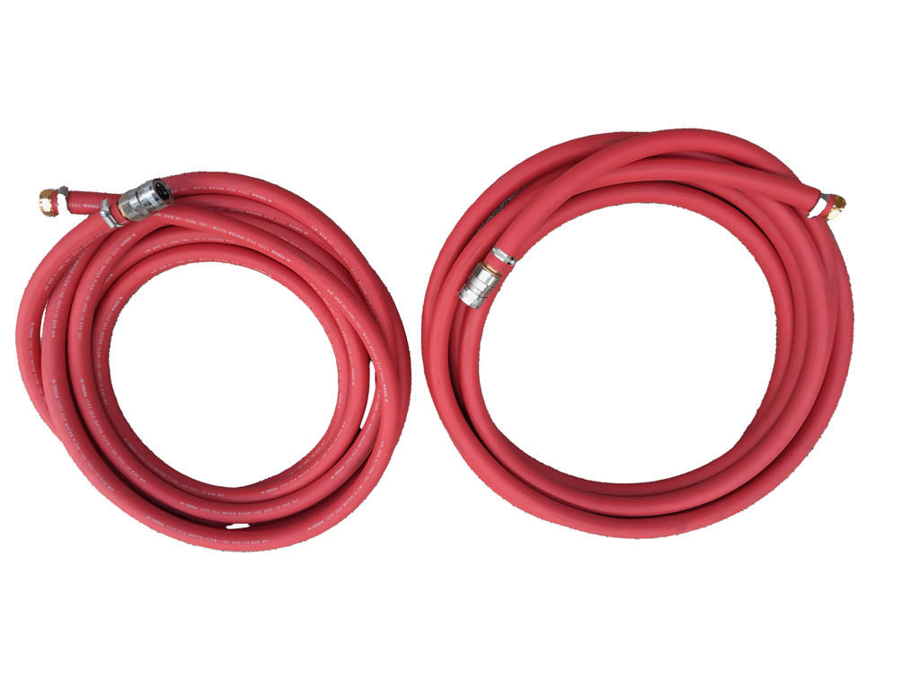 Slangesæt 2 x 10 meter, til varmeventilator