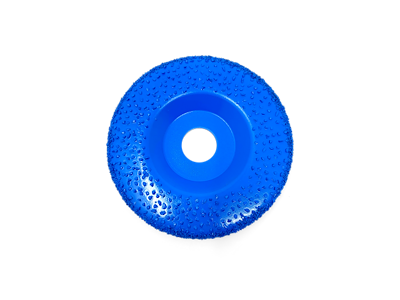 Pruning disc for hoof trimming, blue