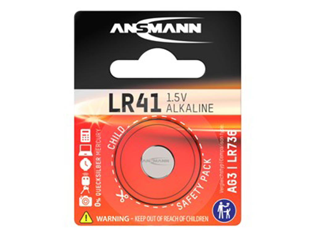 Battery size: LR41