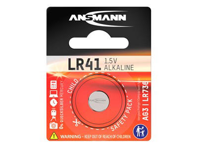 Battery size: LR41