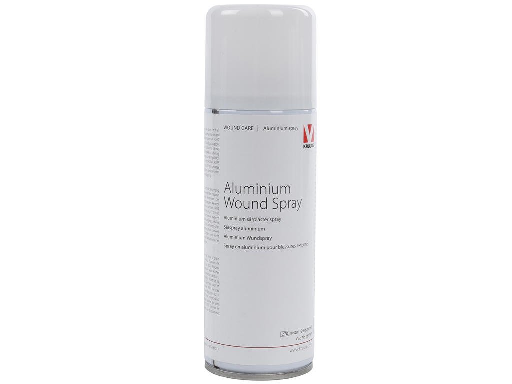 Wound spray aluminium