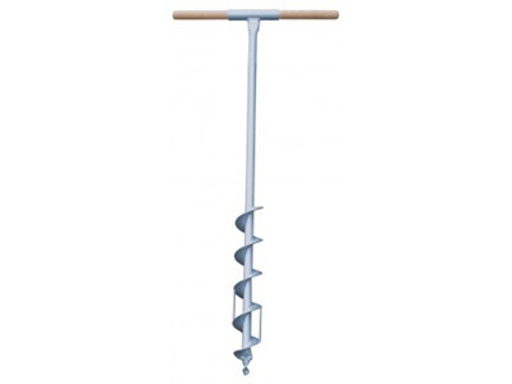 Pælebor m/snegl og rodskær  7 cm