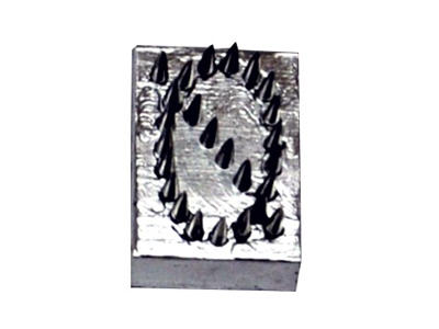 Tatoo letter, ø, for stainless steel hammer