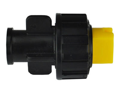 Dysehus inkl. dyse, komplet, "push"