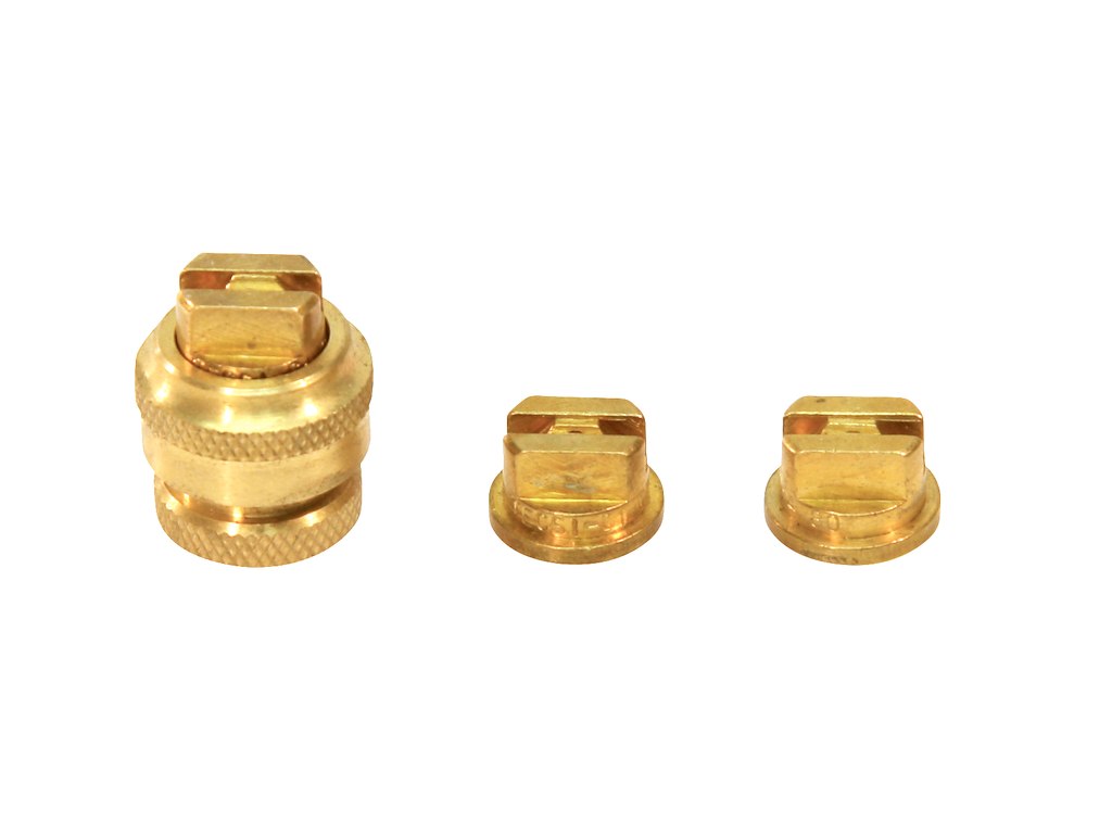 Nozzles for lime sprayer, flat 0.2 + 0.3 + 0.4 mm
