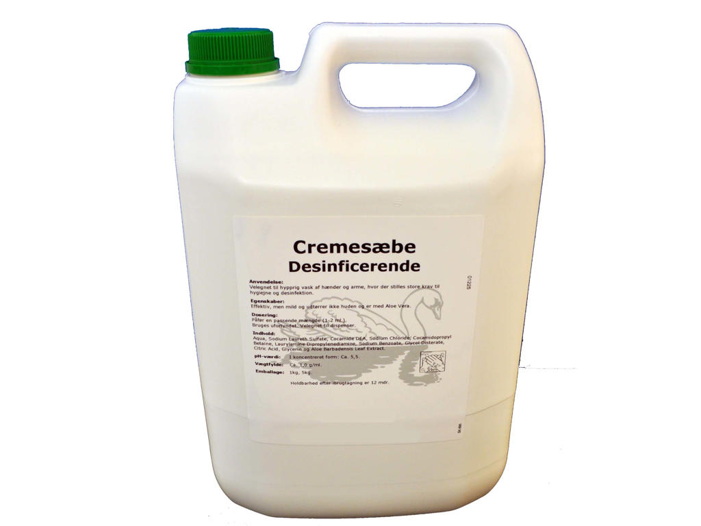 Disinfectant cream soap 5 litres