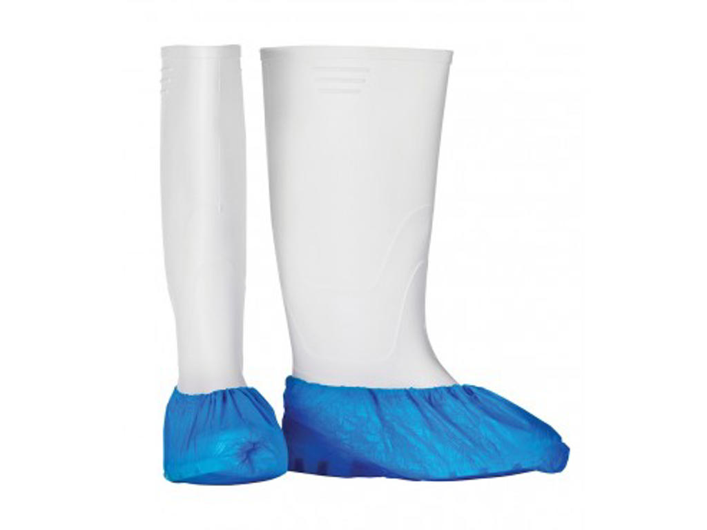 Skoovertræk, blå, gnistfri, 50 par