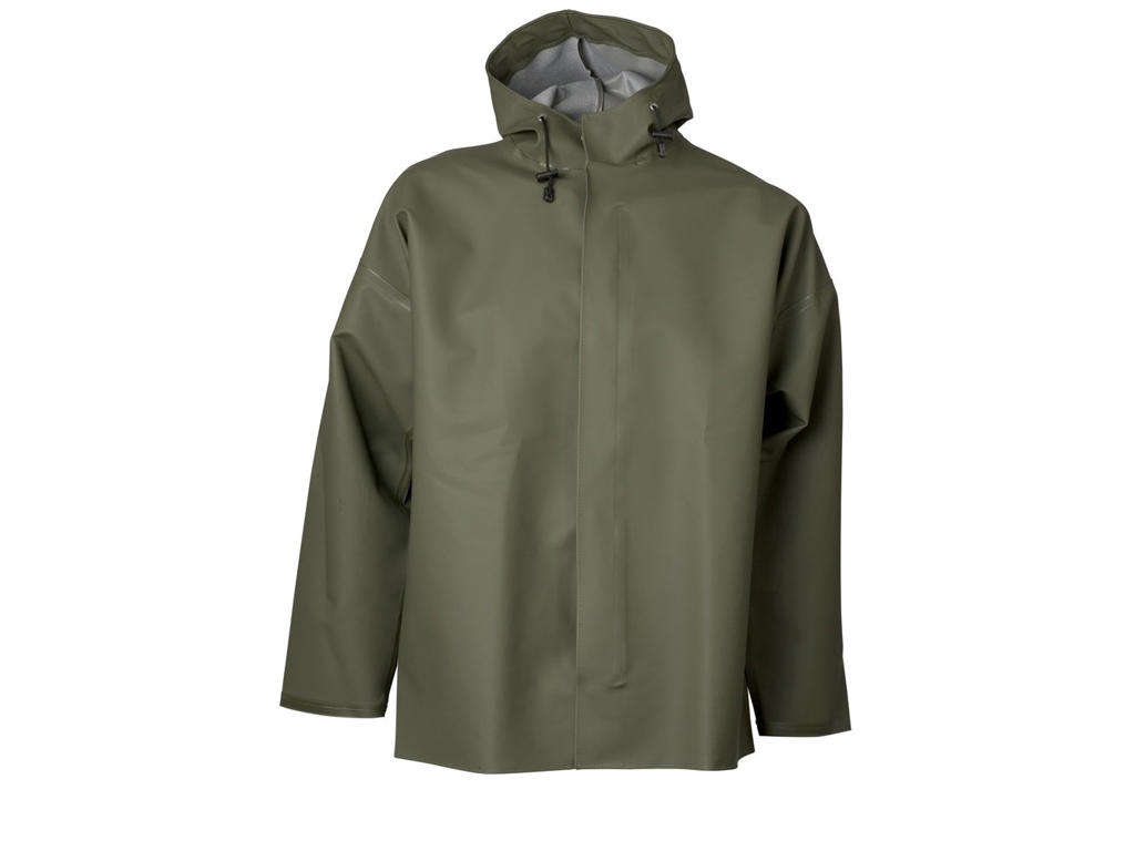 Rain jacket strong ELKA green