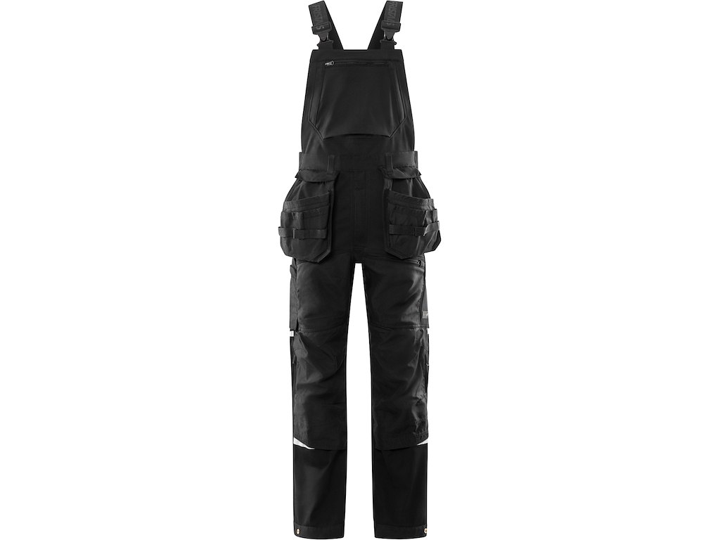 Overalls m/stræk Kansas, sort