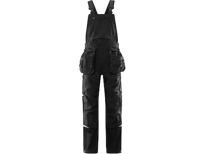 Overalls m/stræk Kansas, sort