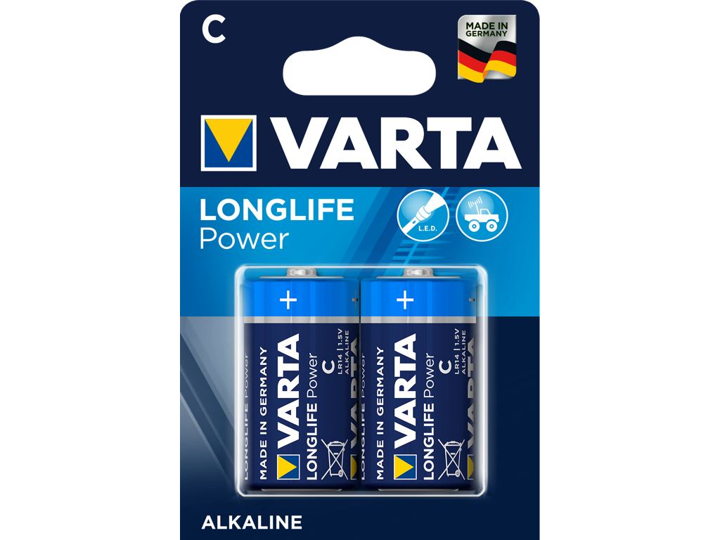 Battery varta high energy size: c 2 pcs