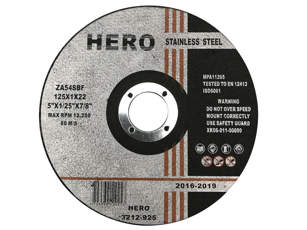 Skæreskive 125 mm x 1 mm