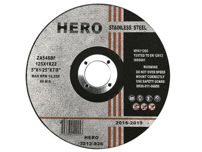 Skæreskive 125 mm x 1 mm