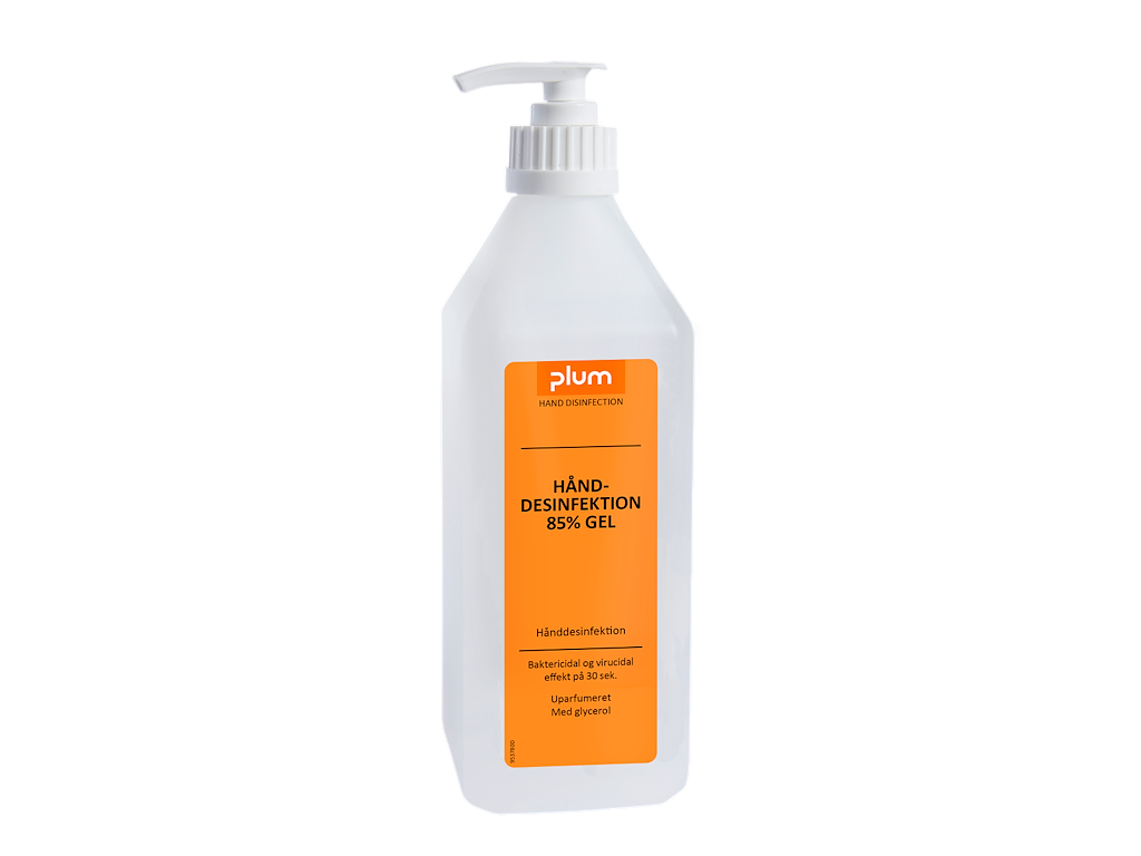 Hand disinfection gel 85% 600 ml