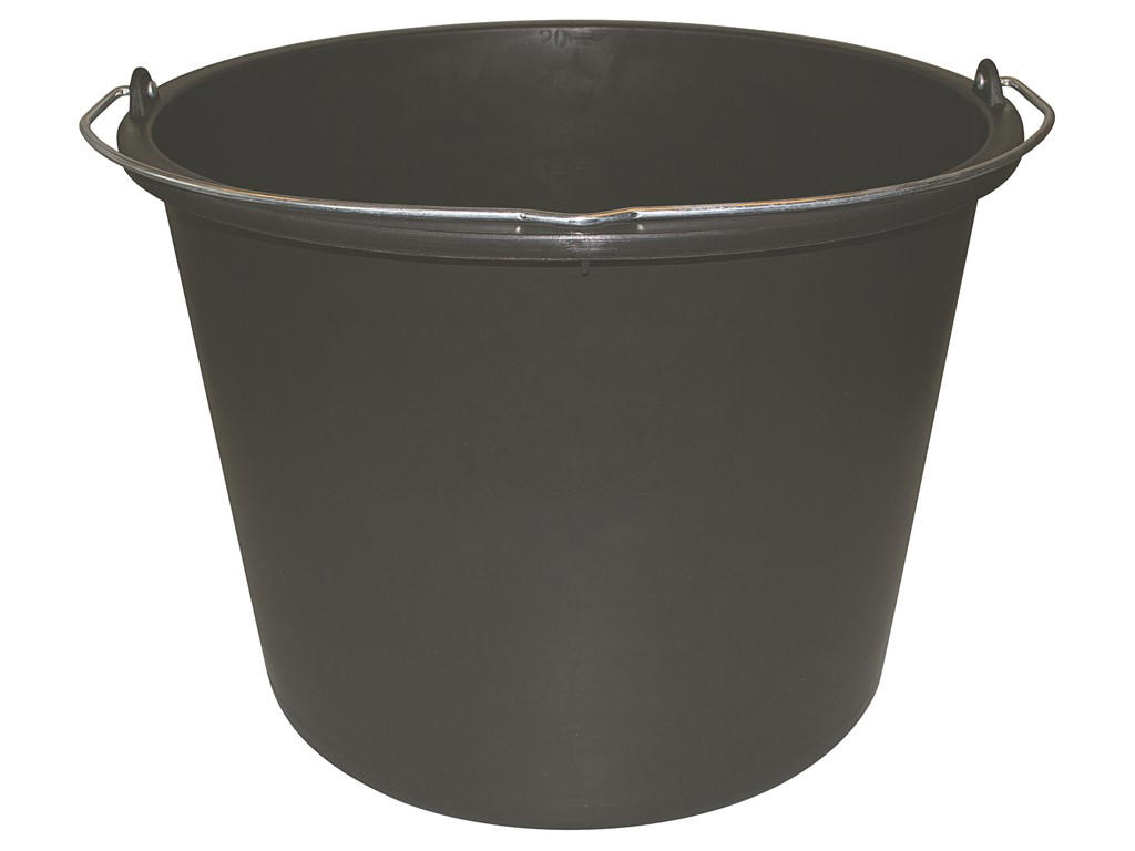 Bucket black 12 ltr