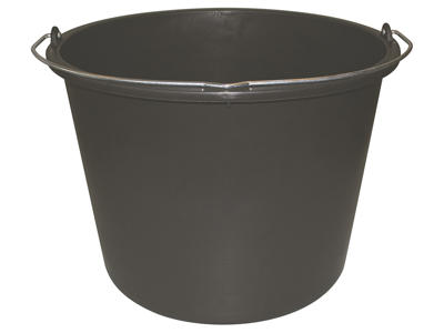 Bucket black 12 ltr