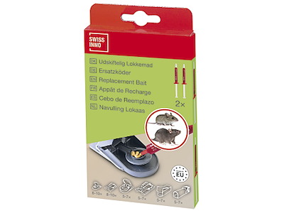 Lokkemiddel til rotte/mus, 2 x 3 gram