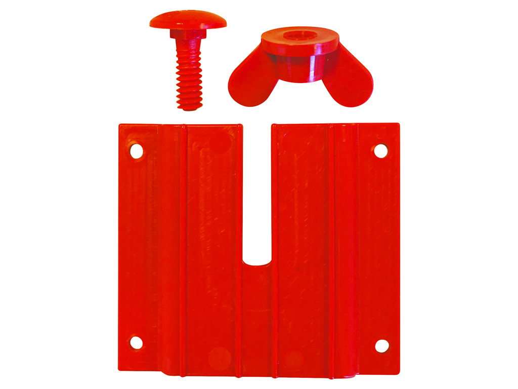 Mounting bracket for piglet trough