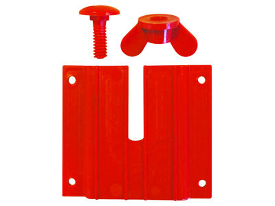 Mounting bracket for piglet trough