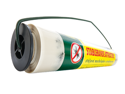 Fly paper with adhesive, 0,3 x 10 meters