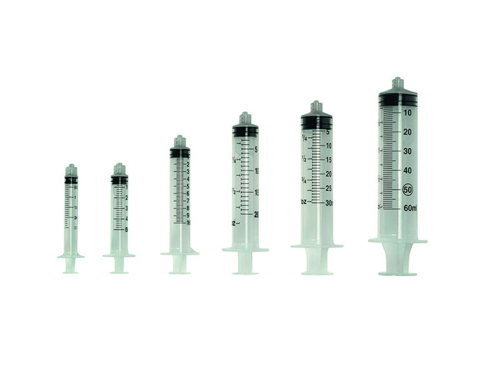 Engangssprøjter 3 komp luer lock