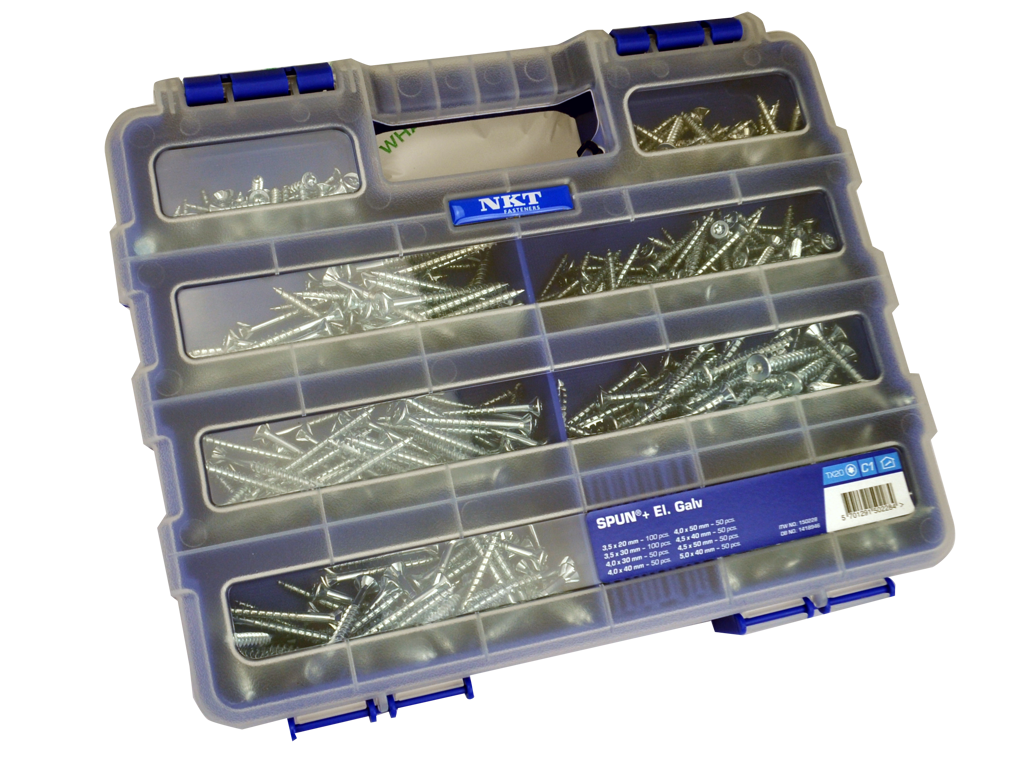 Screw assortment, 500 parts