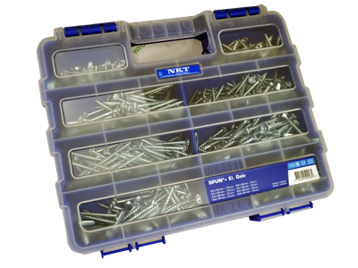 Skruesortiment 500 dele