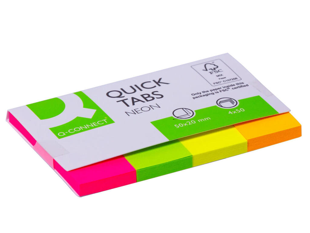 Side index 4 colors each 50 pcs