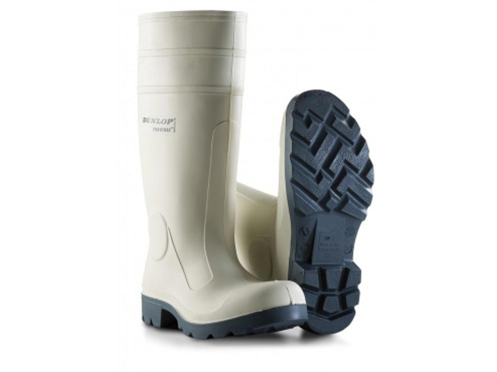 Wellington with safety White DUNLOP