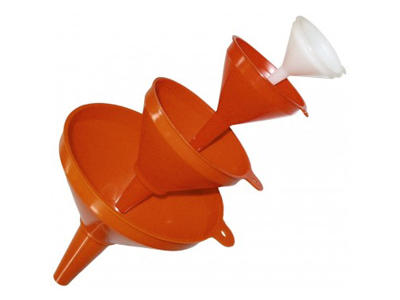 Funnel set 4 pcs : ø 5-7-9-12-cm