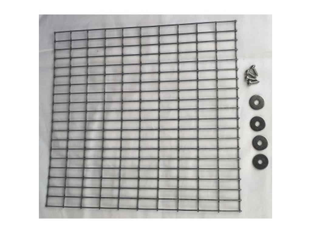 Net 210 mm m/4 skruer til veng varmelampe