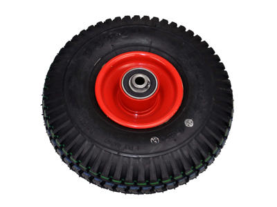 Hjul komplet til kadavervogn, 3.00 x 4" (sving)