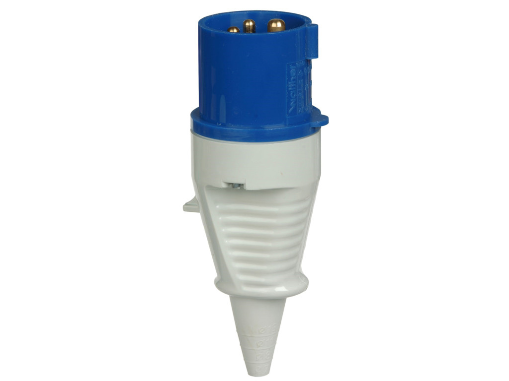 Plug with earth cee-250v-16a