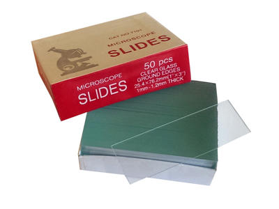 Objektglas 76 x 26 mm 50 stk