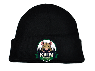 Strikhue, med jeres firmalogo broderet på, 50 stk