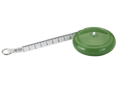 Målebånd med vægttabel