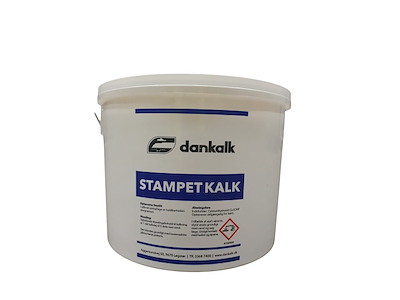 Stampet kalk 10 ltr