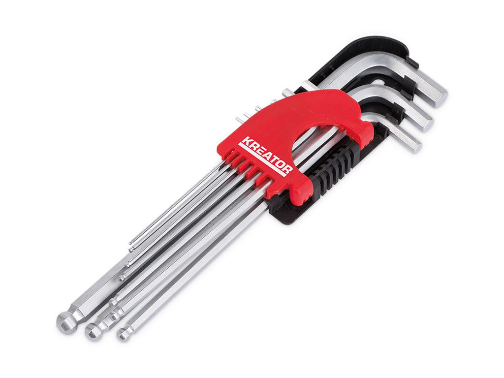 Unbrako nøglesæt i mm, 9 stk