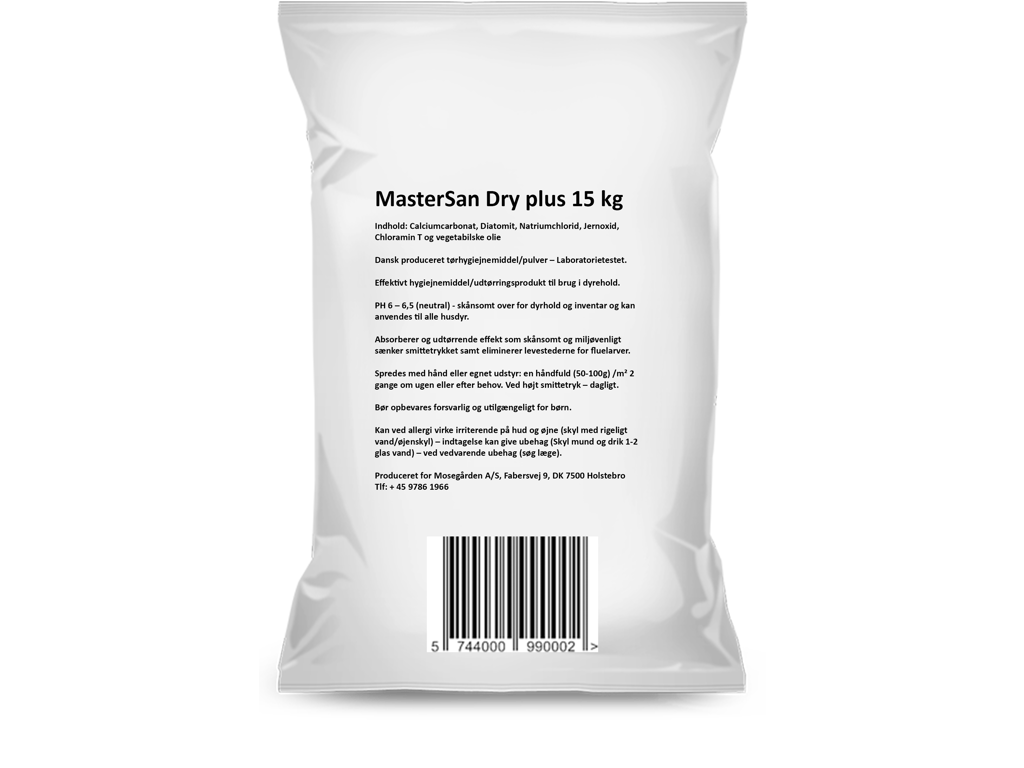 Mastersan dry plus 15 kg